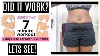 OMG BEFORE amp AFTER RESULTS NEW SERIES TWO 7 DAY CHALLENGE [upl. by Amo]