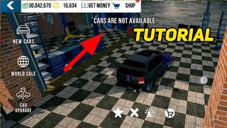 HOW TO FIX WORLD SALE NOT AVAILABLE CAR PARKING MULTIPLAYER NEW UPDATE [upl. by Gustafsson]