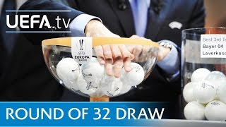 UEFA Europa League round of 32 draw [upl. by Latsyrcal9]