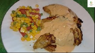 Grilled Chicken Steak with Moroccan Sauce  Juicy and Tender  Delicious Recipe [upl. by Richmound]