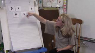 Blending Sounds Making Words in Kindergarten [upl. by Odnarb317]