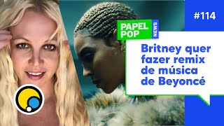 PAPELPOP NEWS Oscar de Gwyneth Paltrow Britney e Beyoncé Anitta feat Dennis DJ  DiaTV [upl. by Adgam463]