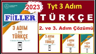 3 Adım Tyt Türkçe Çözümleri Meb 3 Adım Tyt Türkçe Fiiller Soru Çözümleri 2023 Sözcük Türü Tyt 2023 [upl. by Judi382]