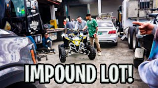 Getting Quad Back From Miami Police Impound  Braap Vlogs [upl. by Enidlareg]