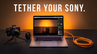 SONY IMAGING EDGE DESKTOP  How to TETHER  Sony A7iii A7Riii [upl. by Secunda]