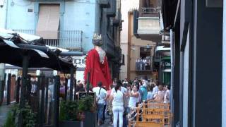 Gegants d´Olot  Cercavila de Corpus [upl. by Lehcsreh]