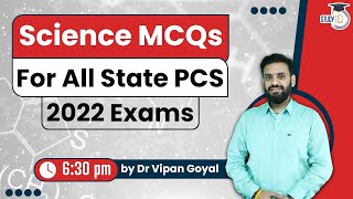 Science MCQs l For All State PCS Exams 2022 by Dr Vipan Goyal l Study IQ [upl. by Yruok]