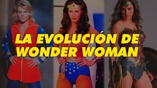 La Evolucion de Wonder Woman en Cine y TV 19732017 [upl. by Anoyek]