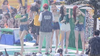 180721 블랙핑크 BLACKPINK 물총배틀타임 4명 vs 200명FOREVER YOUNG4K 직캠 Fancam 워터밤 페스티벌 by Mera [upl. by Eerrehs153]