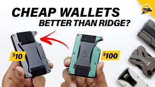 CHEAP WALLETS Better Than Ridge Wallet [upl. by Pinette]