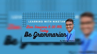 Be Grammarian [upl. by Crellen94]