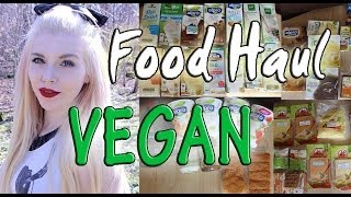 VeganFoodHaul 1  Honigalternativen Käse Milch Dessert Brotaufstrich Fleischersatz [upl. by Randi]