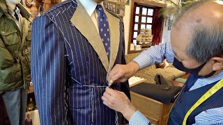 How To Make Bespoke Suit by Famous Korean Suit Master [upl. by Nazario727]