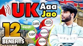 12 reasons why you should move to UK 🇬🇧  Benefits for International Students  INDIA TO UK [upl. by Santiago]