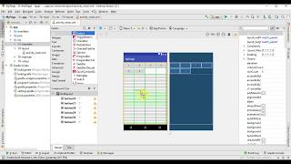 فيديو 61  GridLayout  الجزء الأول [upl. by Alrats]