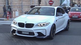 BEST of BMW M2 F87 Exhaust Sounds  Akrapovic Fi MPerformance amp More [upl. by Ellecram]