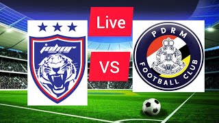 Johor Darul Tazim FC vs PDRM FC Live Match Score Today football match  Malaysian Super League 2024 [upl. by Kernan]