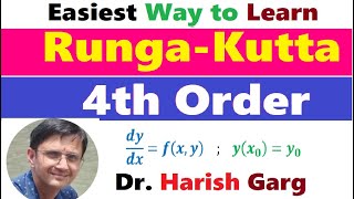 RungeKutta 4th order Method amp Illustrative Examples [upl. by Kolva]