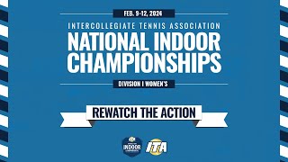 Championship Match Singles CrossCourt Cast 2024 ITA DI National Womens Team Indoor Championship [upl. by Meggy188]