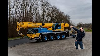 De kraan LTM107042  crane kraan liebherrcranes  Vlog 3 [upl. by Hsepid]