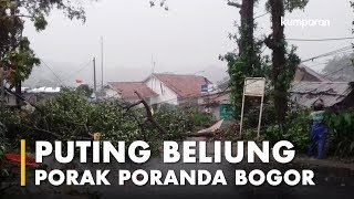 Puting Beliung Porak Poranda Bogor [upl. by Emya620]