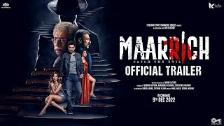 Maarrich  Official Trailer  Tusshar Kapoor  Naseeruddin Shah  Rahul Dev  9th December [upl. by Pollie]