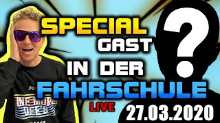 Fahrschule SPECIAL GAST 🤩 Live [upl. by Afatsuom]