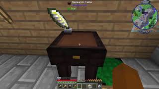 Thaumcraft 6  Making and using a Research Table [upl. by Eetnahs]