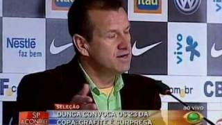 Dunga irritado com Milton Neves [upl. by Mcripley]