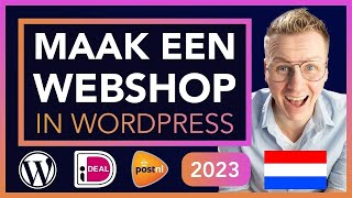 Hoe Maak Je Een Webshop In  Nederlands 🇳🇱 [upl. by Grantland437]