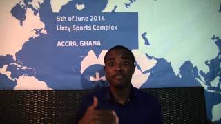 Seedstars World 2014 Accra  Interview Precious Nyarko from PaySail [upl. by Notsud]