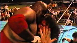 NWF Main Event  Bruiser Brody vs Abdullah the Butcher [upl. by Natika863]