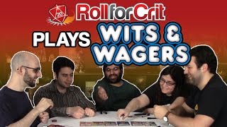 Place your bets  Wits amp Wagers Party  Roll For Crit Playback [upl. by Adnawahs]