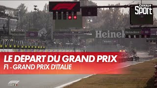 Le départ du Grand Prix dItalie [upl. by Leumas]