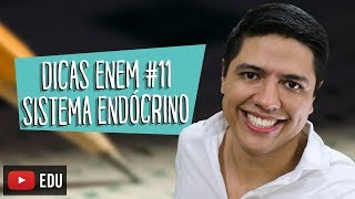 SISTEMA ENDÓCRINO  DICA ENEM BIOLOGIA 11  Prof Kennedy Ramos [upl. by Adle]