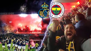 ESKALATION IN BRÜSSEL 🔥💥 Fenerbahçe vs Union SaintGilloise conferenceleague fenerbahçe [upl. by Sayers101]