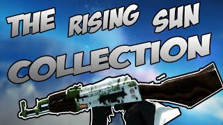 CSGO  The Rising Sun Collection Skins Showcase In game [upl. by Tahpos]