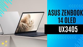 Asus New Zenbook 14 OLED With Ai UX3405  Full Review Vedio ⚡️⚡️ asus zenbook ai intel [upl. by Vittorio]