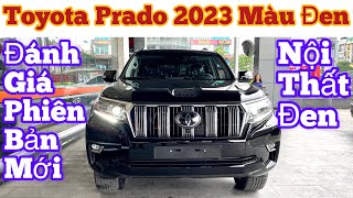 Trên Tay Toyota Land Cruiser Prado 2023 Màu Đen Nội Thất Đen 27AT 4x4 Review Đánh Giá Xe Lăn Bánh [upl. by Tserof]