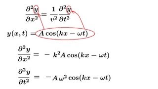 Physics 19 Mechanical Waves 10 of 21 The Wave Equation in 1Dimension [upl. by Atinad620]