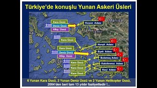 YUNANİSTAN ADALARI NEDEN SİLAHLANDIRIYOR TÜRKİYE NE YAPACAK [upl. by East]