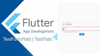 flutter textformfield  flutter textformfield validator textformfield controller flutter textfield [upl. by Ecnarwal]