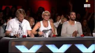 Norske Talenter 2012  quotVidarquot Rubiks Kube  Audition HD [upl. by Rebliw]