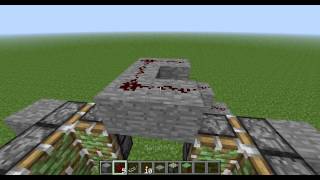 How to make a 2x2 piston door activate using a redstone torch in minecraft wjetandjag [upl. by Odrareg716]