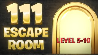 TUTORIAL HOW TO COMPLETE LEVEL 5  10 ON 111 ESCAPE ROOM TUTORIAL FORTNITE CREATIVE ESCAPE [upl. by Benyamin476]