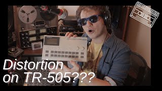 Why put Distortion on a Roland TR505 Drum Machine [upl. by Esac]