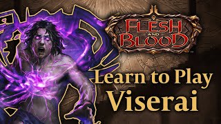 Flesh and Blood TCG  Learn to Play Viserai [upl. by Narad572]