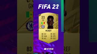 Édouard Mendy  FIFA Evolution FIFA 18  EAFC 24 [upl. by Aicat]