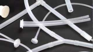 AdvantaFlex® Biopharmaceutical Grade TPE Tubing from AdvantaPure  weldable sealable pumpable [upl. by Bogosian]