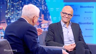 The David Rubenstein Show Satya Nadella [upl. by Attenweiler]